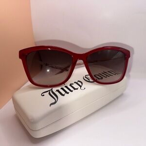 Juicy Couture Bold Red Sunglasses